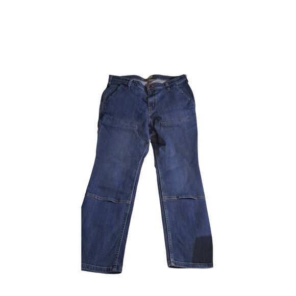 Carhartt Women's Size 14 Short Rugged Flex Relaxed Fit Double-Front Jeans Petite - Picture 7 of 12